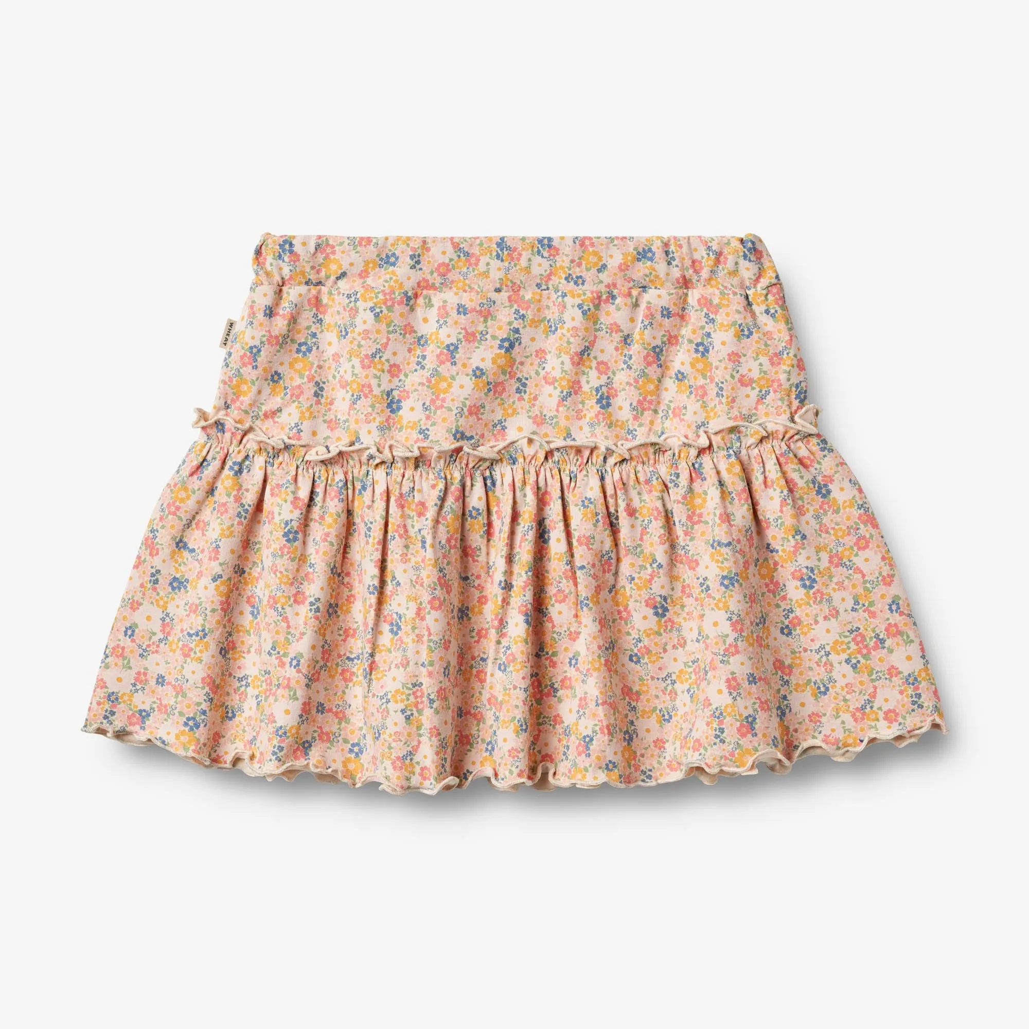 Jersey Skirt Susie - multi flowers
