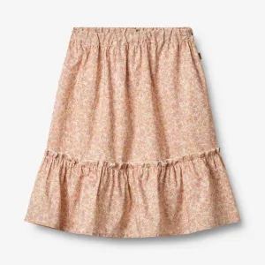 Skirt Camma - lilac flowers